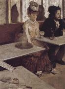 Edgar Degas absinth oil painting artist
